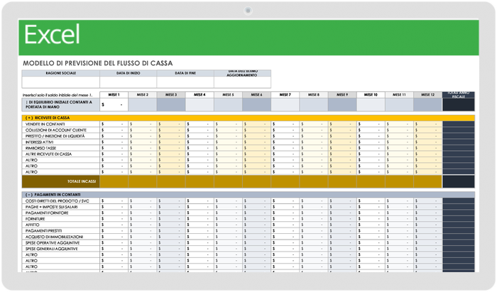 Cash Flow Forecast 37129 - IT