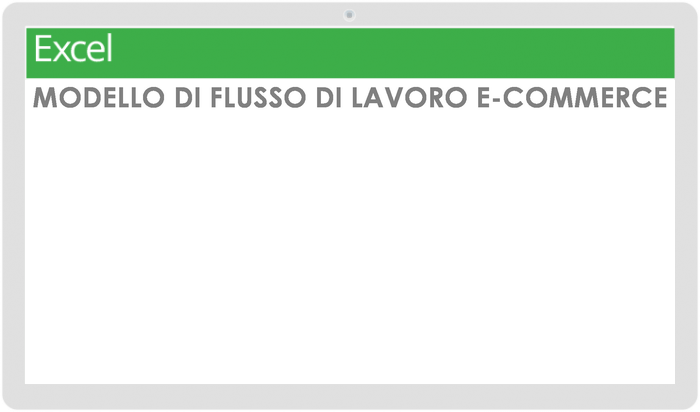  Modello di flusso di lavoro e-commerce